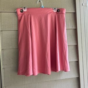 Grace Karin Skirt Sz XXL. Elastic back waist. Peach toned flared